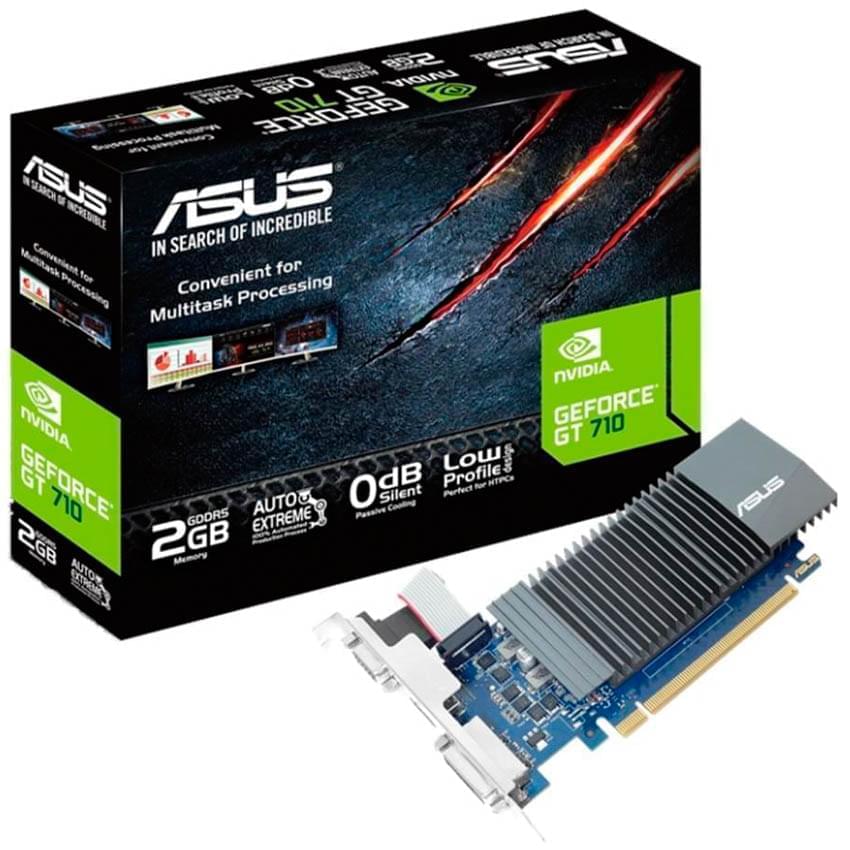 Placa De Video Asus Gt 710 2gb-Ddr5